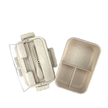 Wiederverwendbare Kunststoff -Doppelschicht -Bento -Box